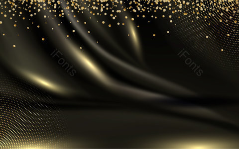 黑金 丝绸 柔顺 产品背景 展示背景 金光 鎏金